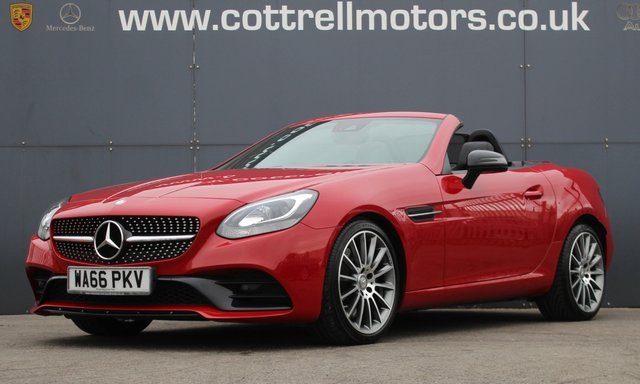 2016 66 Mercedes-Benz Slc 2.1 SLC 250 D AMG LINE 2d 201 BHP [ 1 OWNER - NIGHT PACK ]