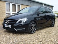 USED 2014 64 MERCEDES-BENZ B-CLASS 2.1 B220 CDI SPORT 5d 170 BHP www.suffolkcarcentre.co.uk - Located at Reydon