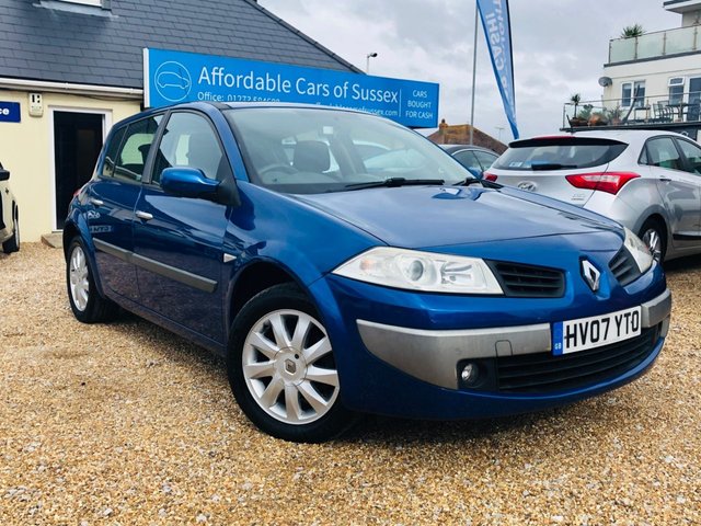 2007 07 Renault Megane 1.6 DYNAMIQUE VVT 5d 111 BHP