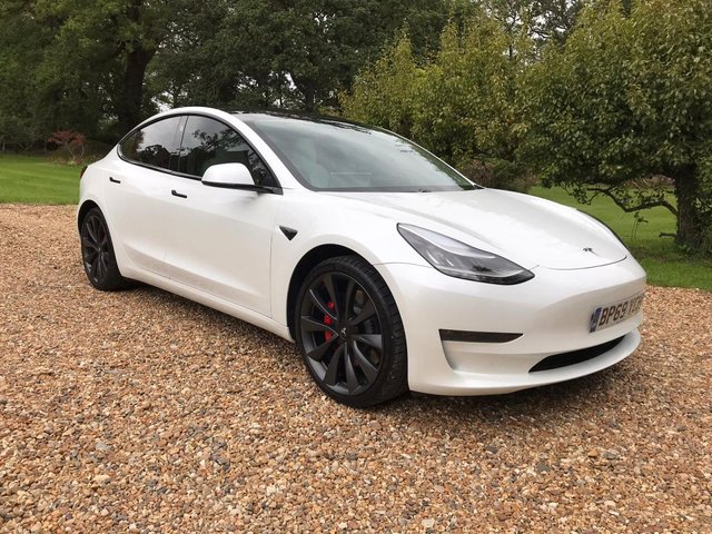 2019 69 Tesla Model 3 0.0 PERFORMANCE AWD 4d 483 BHP