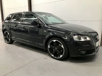 USED 2012 12 AUDI A3 2.0 SPORTBACK TDI QUATTRO S LINE BLACK EDITION 5d 168 BHP HUGE SPEC - LOW MILEAGE