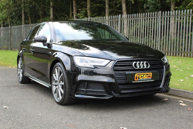 2018 67 AUDI A3 2.0 TDI BLACK EDITION 5d 148 BHP