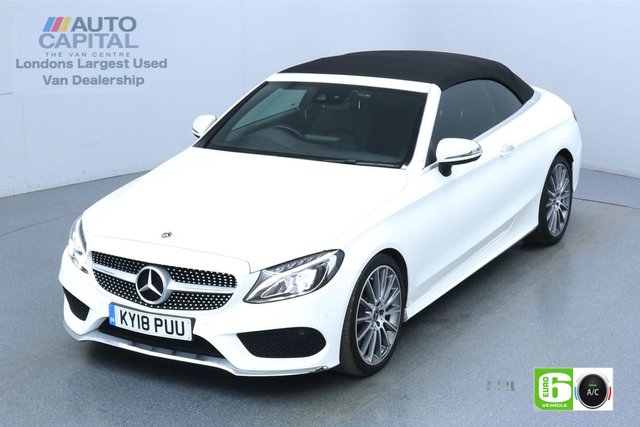 2018 18 MERCEDES-BENZ C-CLASS 2.1 C250 D Cabriolet AMG Line Premium Plus 201 Bhp Automatic Euro 6