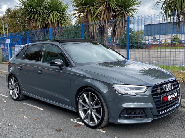 2017 17 Audi A3 2.0 S3 SPORTBACK TFSI QUATTRO BLACK EDITION 5d 306 BHP VATQ ULEZ EURO6