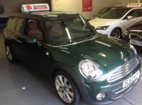 USED 2013 63 MINI CLUBMAN 1.6 COOPER D NAVIGATION RARE TAN LEATHER.  /  SATNAV ......Mega Spec !!