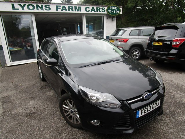2013 13 Ford Focus 1.6 TITANIUM TDCI 115 5d 114 BHP