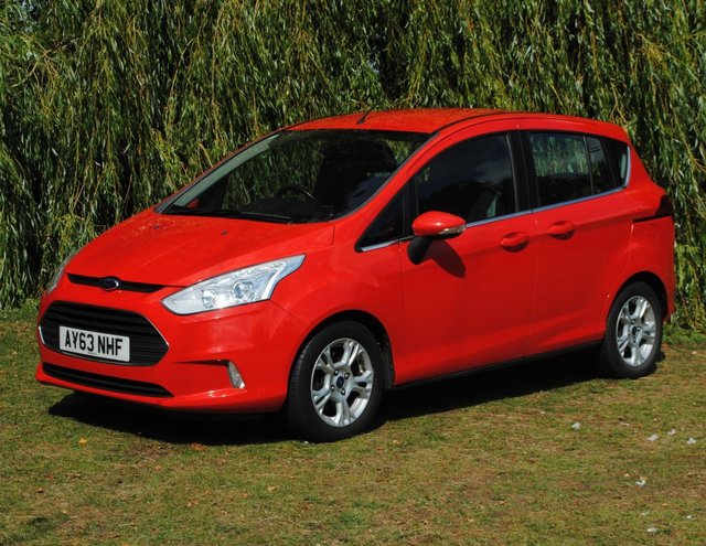 2013 63 Ford B-Max 1.6 ZETEC 5d 104 BHP