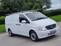 USED 2014 64 MERCEDES-BENZ VITO 2.1 113 CDI 136 BHP CHOICES OF VANS IN STOCK !! NO VAT