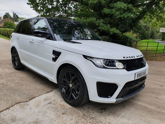 2016 16 Land Rover Range Rover Sport 5.0 V8 SVR 5d 543 BHP