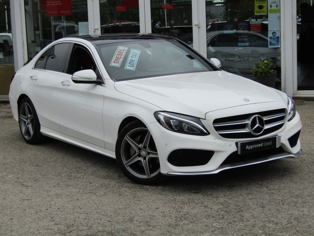 2014 64 Mercedes-Benz C Class 2.1 C220 BLUETEC AMG LINE PREMIUM 4d 170 BHP