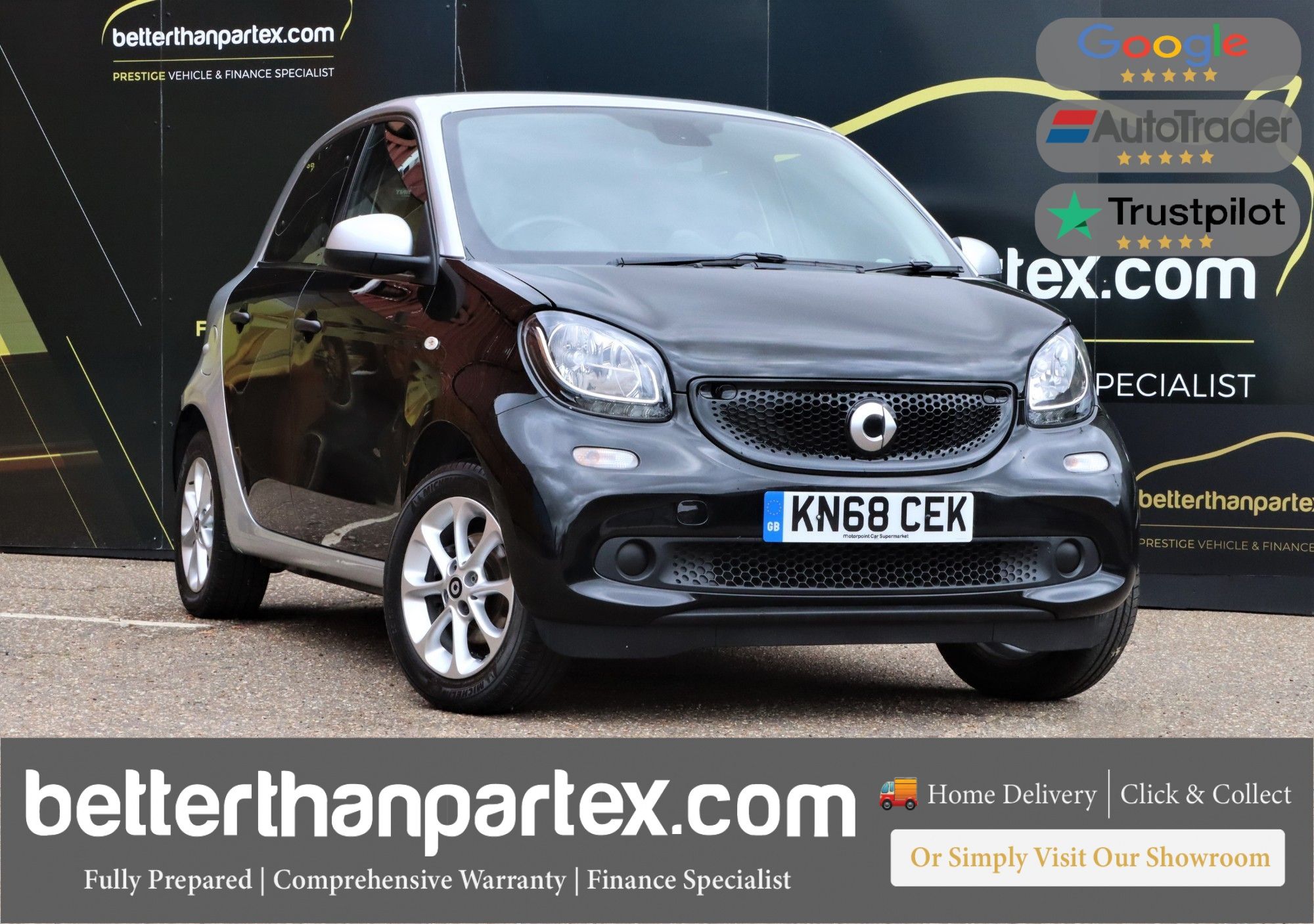 View our SMART FORFOUR