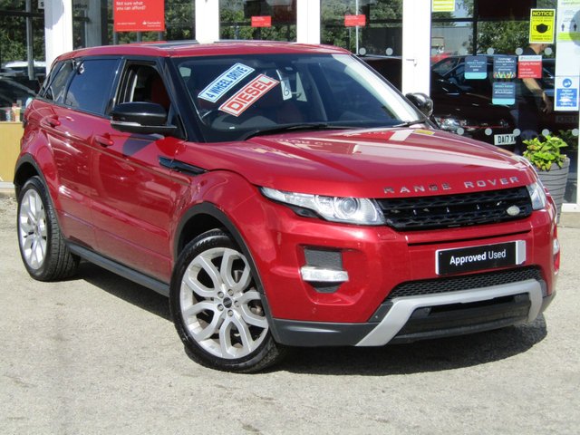 2012 12 Land Rover Range Rover Evoque 2.2 SD4 DYNAMIC LUX 5d 190 BHP
