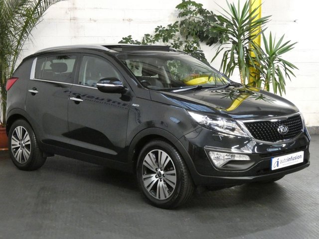2015 65 Kia Sportage 2.0 CRDI KX-3 SAT NAV 5d 134 BHP