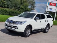 USED 2016 66 MITSUBISHI L200 2.4 DI-D 4X4 BARBARIAN DCB 178 BHP SAT NAV + LEATHER + 2 KEYS
