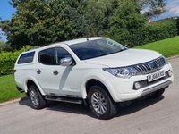 USED 2016 66 MITSUBISHI L200 2.4 DI-D 4X4 BARBARIAN DCB 178 BHP SAT NAV + LEATHER + 2 KEYS