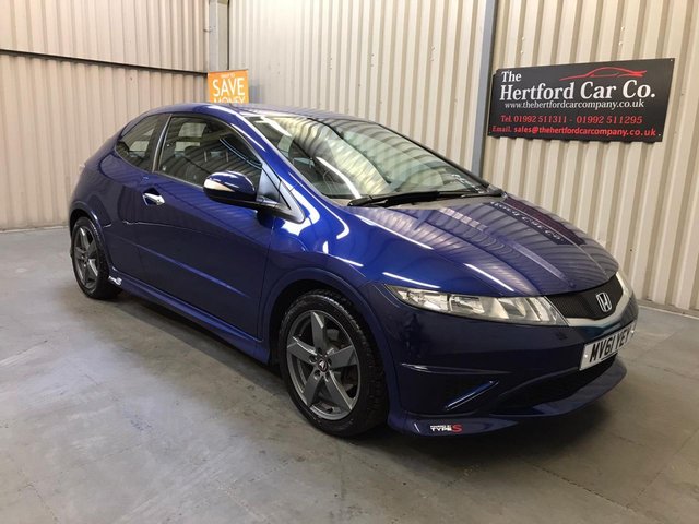 2011 61 Honda Civic 1.3 I-VTEC TYPE S 3d 98 BHP