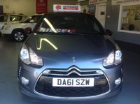USED 2011 61 CITROEN DS3 1.6 E-HDI AIRDREAM DSPORT 3d 111 BHP * LEATHER *
