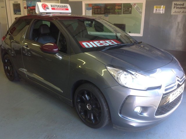 2011 61 Citroen DS3 1.6 E-HDI AIRDREAM DSPORT 3d 111 BHP