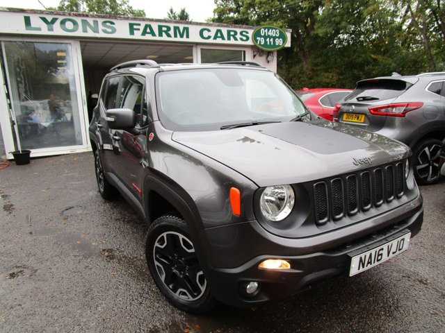 2016 16 Jeep Renegade 2.0 M-JET TRAILHAWK 4WD 5d 168 BHP AUTOMATIC FOUR WHEEL DRIVE