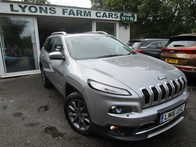 2016 16 Jeep Cherokee 2.2 M-JET II 200 LIMITED 5d 197 BHP AUTOMATIC *ELECTRIC SUNROOF*