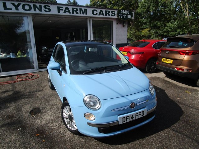 2014 14 Fiat 500 1.2 LOUNGE 3d 69 BHP