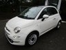 USED 2017 67 FIAT 500 1.2 LOUNGE 3d 69 BHP NEW SHAPE Main Dealer Service History + Just Serviced, One Owner, NEW MOT, Low Mileage, Great fuel economy!