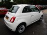 USED 2017 67 FIAT 500 1.2 LOUNGE 3d 69 BHP NEW SHAPE Main Dealer Service History + Just Serviced, One Owner, NEW MOT, Low Mileage, Great fuel economy!