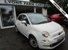 USED 2017 67 FIAT 500 1.2 LOUNGE 3d 69 BHP NEW SHAPE Main Dealer Service History + Just Serviced, One Owner, NEW MOT, Low Mileage, Great fuel economy!