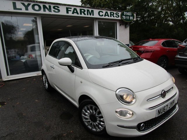 2017 67 Fiat 500 1.2 LOUNGE 3d 69 BHP NEW SHAPE