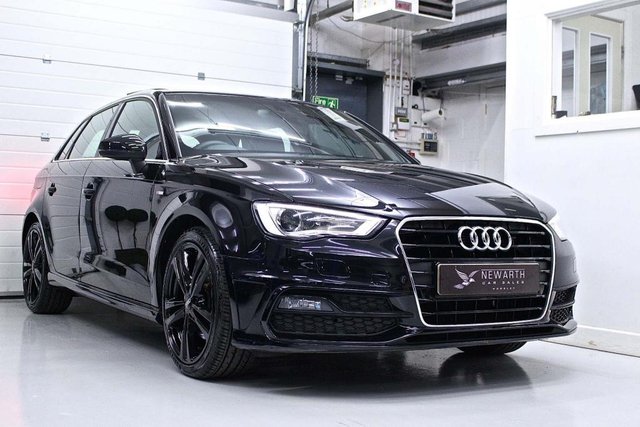 2016 65 Audi A3 2.0 TDI S line Sportback 5dr (Nav)