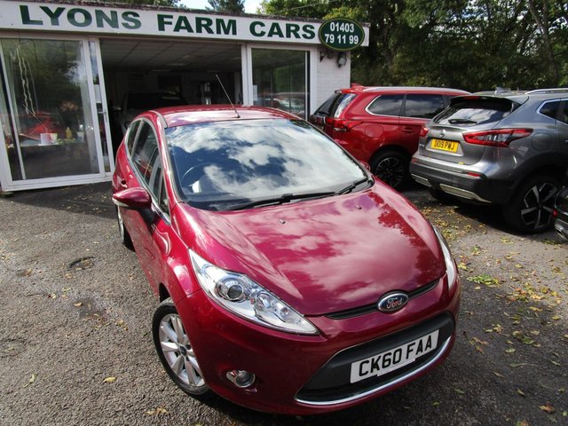 2010 60 Ford Fiesta 1.2 ZETEC 3d 81 BHP