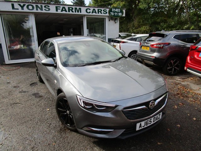 2017 67 Vauxhall Insignia 2.0 TURBO GRAND SPORT ELITE NAV 5d 168 BHP