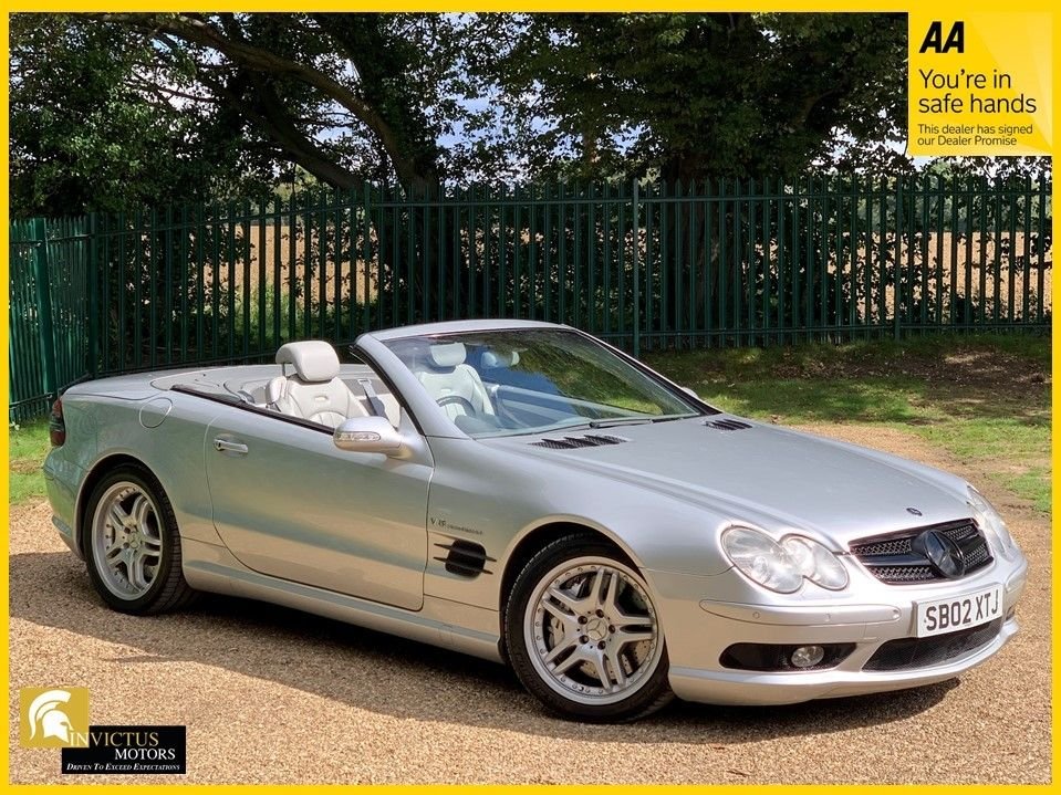 2002 Mercedes Benz Sl Sl55 Amg Kompressor 14 995