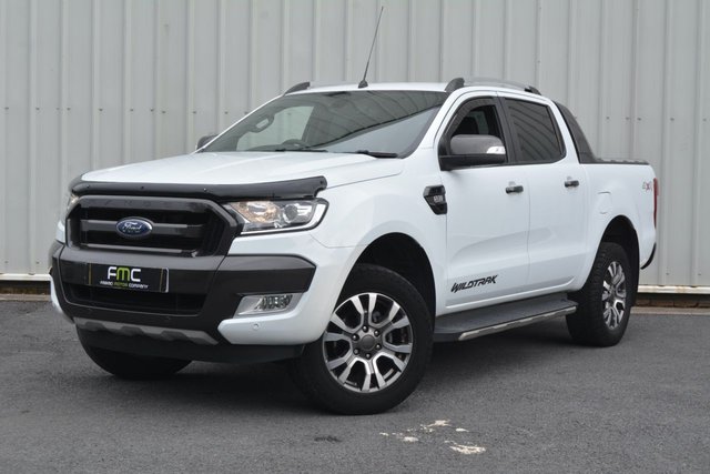 2016 16 Ford Ranger 3.2 WILDTRAK 4X4 DCB TDCI 4d 197 BHP **No VAT - Full Service History**
