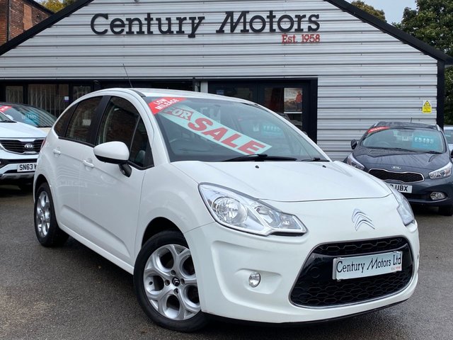 2012 61 Citroen C3 1.4 i 8v WHITE 5dr - SPECIAL EDITION
