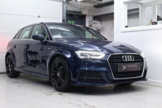 2017 17 Audi A3 2.0 TDI S line Sportback (s/s) 5dr