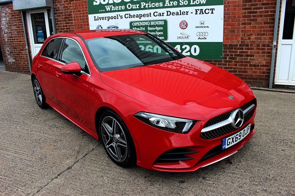 2019 69 MERCEDES-BENZ A-CLASS 1.3 A 180 AMG LINE 5d 135 BHP