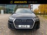 USED 2017 17 AUDI Q7 3.0 TDI QUATTRO S LINE 5d AUTO 269 BHP 1 Keeper+Finance Available+MOT + Xenon Lights+Sat-Nav+Parking Sensors + Manufacturer Warranty+Nationwid Delivery + Half Heated Leather Seat+2 Keys+7 Seats