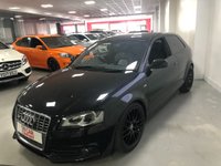 USED 2010 60 AUDI A3 2.0 TDI S LINE SPECIAL EDITION 3d 138 BHP * SAT NAV * HEATED LEATHER * 19 INCH ALLOY WHEELS *