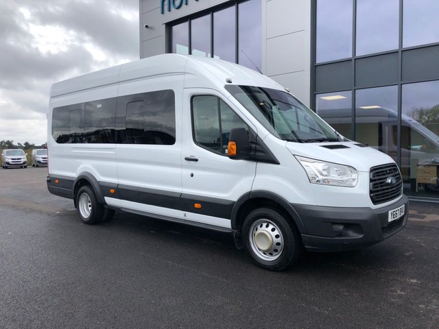 2017 67 Ford Transit 2.2 460 TREND H/R BUS 17 SEAT AIR CON