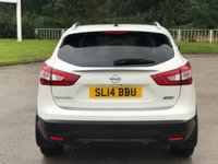 USED 2014 14 NISSAN QASHQAI 1.6 DCI TEKNA 5d 128 BHP LEATHER + SAT NAV + GLASS ROOF