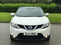 USED 2014 14 NISSAN QASHQAI 1.6 DCI TEKNA 5d 128 BHP LEATHER + SAT NAV + GLASS ROOF