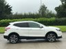 USED 2014 14 NISSAN QASHQAI 1.6 DCI TEKNA 5d 128 BHP LEATHER + SAT NAV + GLASS ROOF