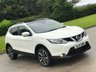 USED 2014 14 NISSAN QASHQAI 1.6 DCI TEKNA 5d 128 BHP LEATHER + SAT NAV + GLASS ROOF