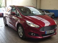 USED 2017 66 FORD S-MAX 2.0 TITANIUM TDCI 5d 148 BHP EXCELLENT CONDITION SAT NAV