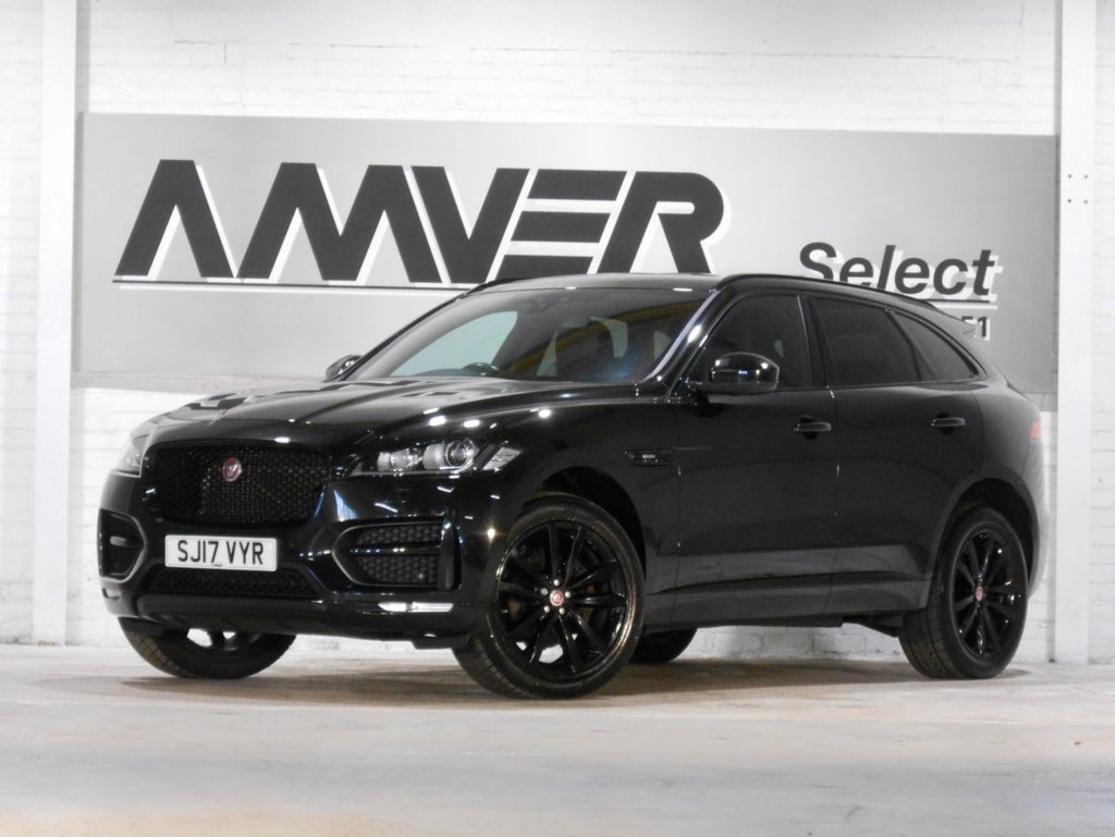 USED 2017 17 JAGUAR F-PACE 2.0 R-SPORT AWD 5d 178 BHP BLACK PACK - FINANCE AVAILABLE