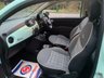 USED 2019 19 FIAT 500 1.2 LOUNGE 3d 69 BHP Stunning 2019 Fiat 500 Lounge in smooth mint green, having covered only 6269 miles from brand new !!!!! Bespoke price just &pound;8495.00