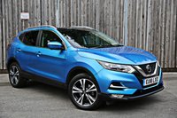 USED 2018 18 NISSAN QASHQAI 1.5 N-CONNECTA DCI 5d 108 BHP Immaculate Condition, Vivid Blue