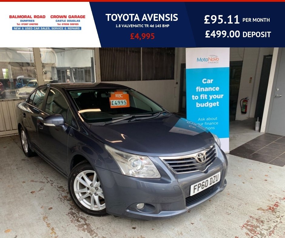 View our TOYOTA AVENSIS