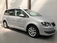 USED 2010 10 VOLKSWAGEN TOURAN 2.0 MATCH TDI 5d 138 BHP Low Mileage - 12 Months MOT